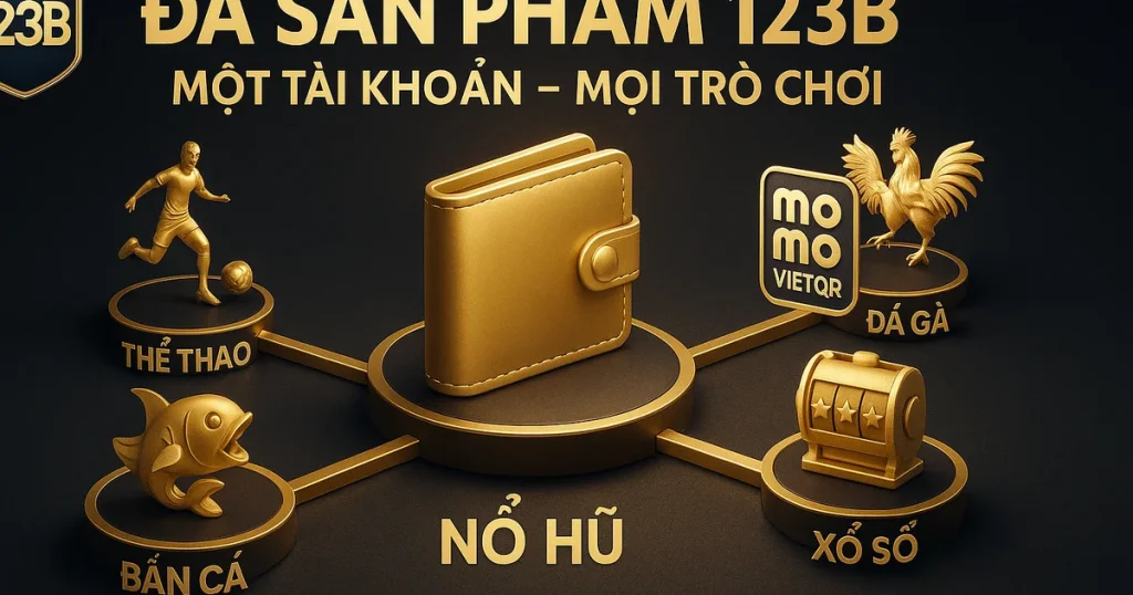 Một tài khoản – mọi trò chơi tổng hợp tại nhà cái 123B
