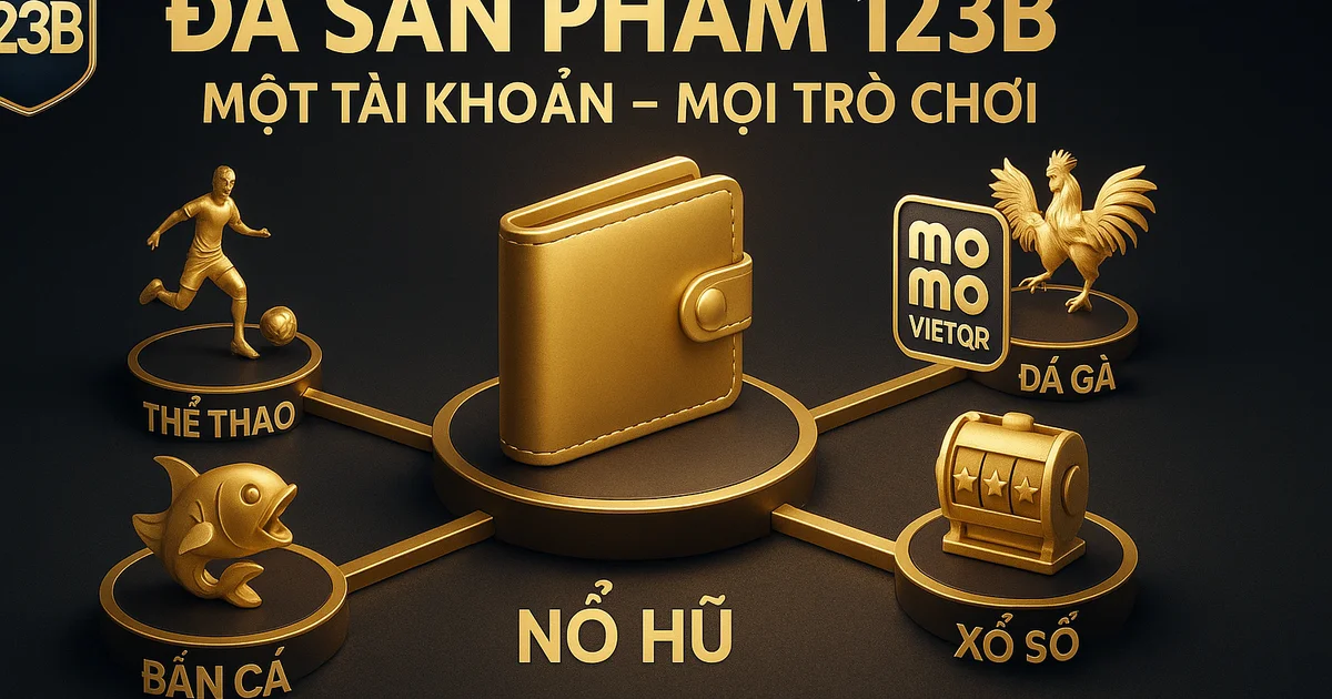 Một tài khoản – mọi trò chơi tổng hợp tại nhà cái 123B